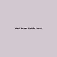 Winter Springs Beautiful Flowers Logo