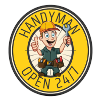 Handyman OPEN 24/7 Logo