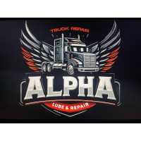 Alpha Truck Lube & Repair Tire shop Logo