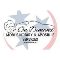 On Demand Mobile Notary & Apostille Services Logo