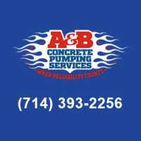 A&B Concrete Pumping Services Logo