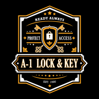 A-1 Lock & Key Logo