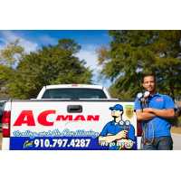 A/C Man Heating And Air Logo