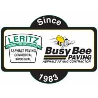 Leritz Busy Bee Asphalt Paving Logo