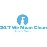 24/7 We Mean Clean Logo