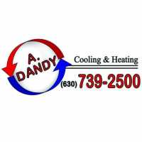 A. Dandy Cooling & Heating Logo