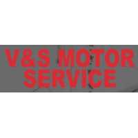V & S Motor Service Logo