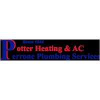 Potter Heating & Air Conditioning-Perrone Plumbing Logo