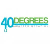 40 Degrees Air & Refrigeration Logo