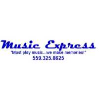 Visalia Hanford Tulare Photo Booth | Music Express Logo