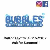 Bubbles Pressure Washing Logo