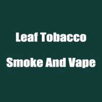 Leaf Tobacco Smoke And Vape Logo