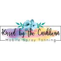 Kissed by the Caribbean Mobile Spray Tanning and Teeth Whitening Logo