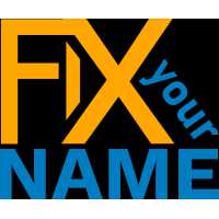 Fix Your Name, FixYourName.com  Logo