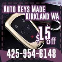 Auto Keys Made Kirkland WA Logo