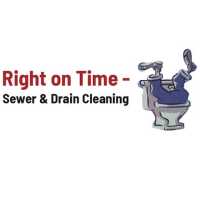 Right On Time Plumbing Sewer & Drain Cleaning - Plumbing Repairs Logo