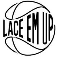 Lace Em Up Basketball Logo