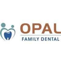 Opal Family Dental Logo