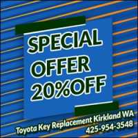 Toyota Key Replacement Kirkland WA Logo