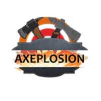 Axeplosion Axe Throwing Lounge Lombard Logo