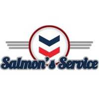 Salmon's Service Centers Shop open 8 am to 5 pm Logo