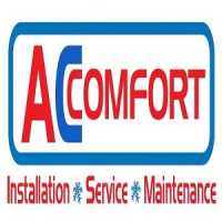 AC Comfort Heating and Air Conditioning Logo