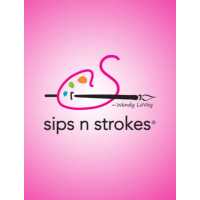 Sips N Strokes Logo