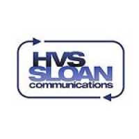 HVS-SLOAN COMMUNICATIONS Logo