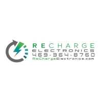 Recharge Electronics - Dallas Logo