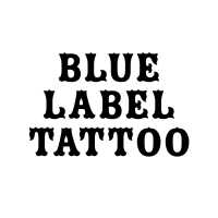 Blue Label Tattoo Logo