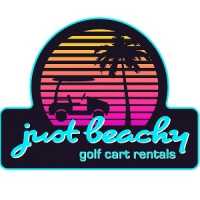 Just Beachy Golf Cart Rentals Logo