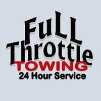 Full Throttle Towing & Auto Body Repair Logo