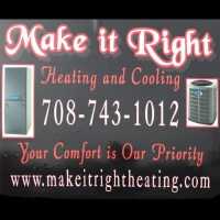 Make It Right Heating And Cooling Logo