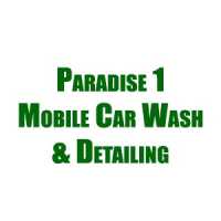 Paradise 1 Mobile Car Wash & Detailing Logo