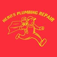 Hero's Plumbing Repair Logo