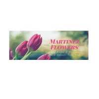 A. Martinez Flowers Logo