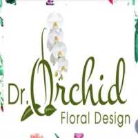 Dr. Orchid Floral Design Logo