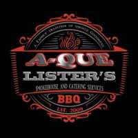 A-Que Lister's Smokehouse BBQ & Catering Logo
