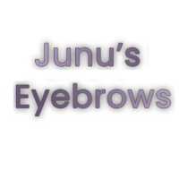 Junu's Eyebrows Logo