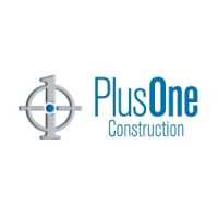 Plus One Construction Logo