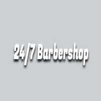 24/7 Barbershop Logo