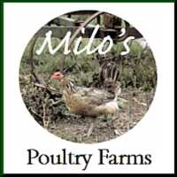 Milo's Poultry Farms Logo
