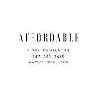 Affordable Floor Installation laminate spc vinyl solid engineered Carpet Installer Logo