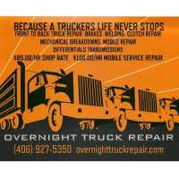 Overnight Truck Repair Logo