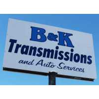 B&K Transmission and Auto Service Logo