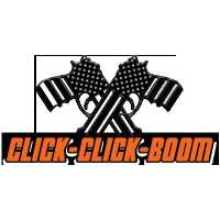 Click-Click-Boom Gun Shop Logo