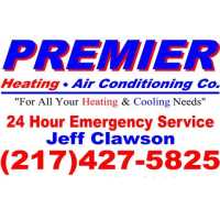 Premier Heating/Air Conditioning Co. Logo