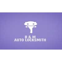 B & M Auto Locksmith Logo