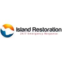 Island Fire and Water Restoration Logo