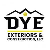 Dye Exteriors and Construction Logo